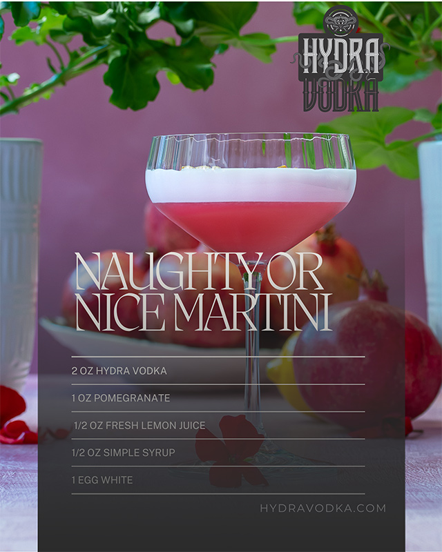 Naughty Or Nice Martini