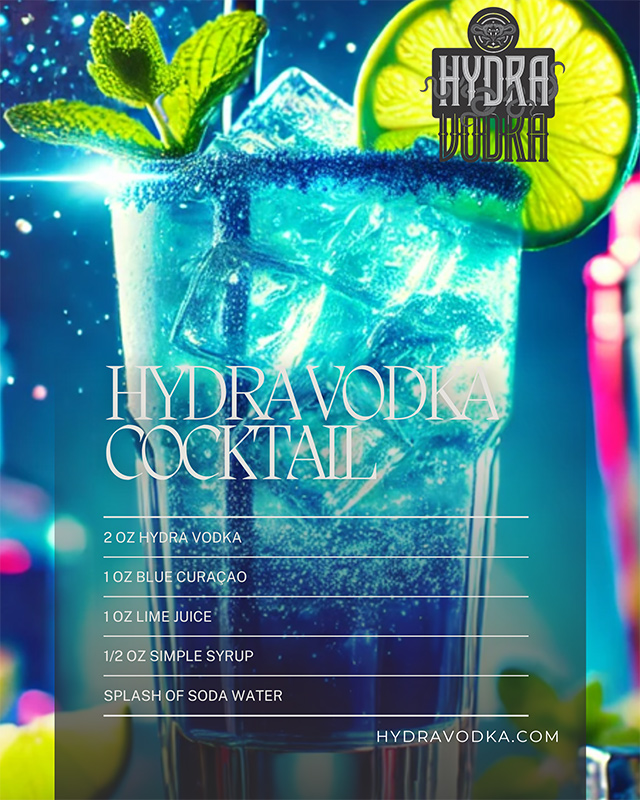 Hydra Vodka Cocktail